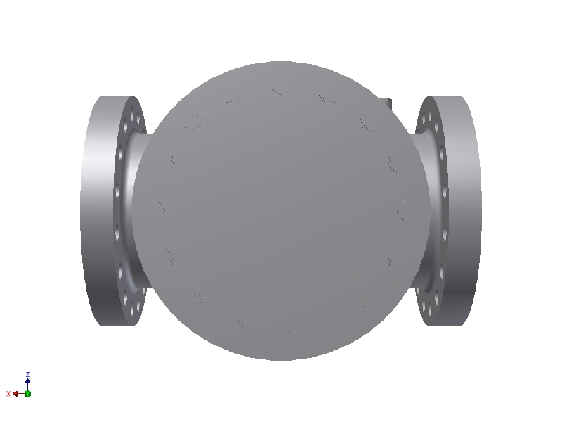 FIRSA Check Valve 10'' -600lbs Flanged RF Swing::